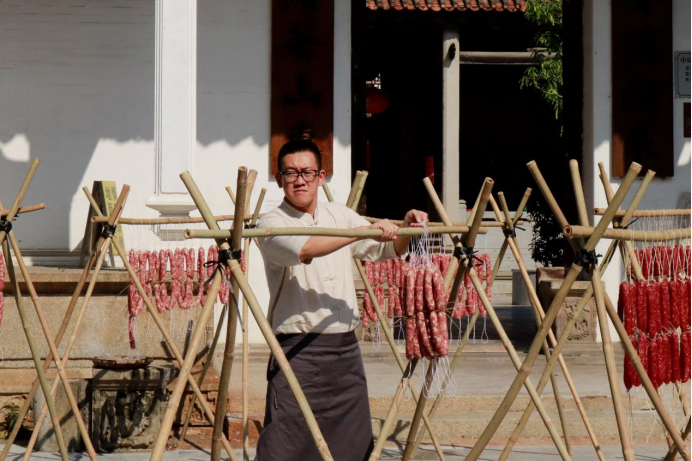 中山非遺“守”藝人讓黃圃臘味香飄海外